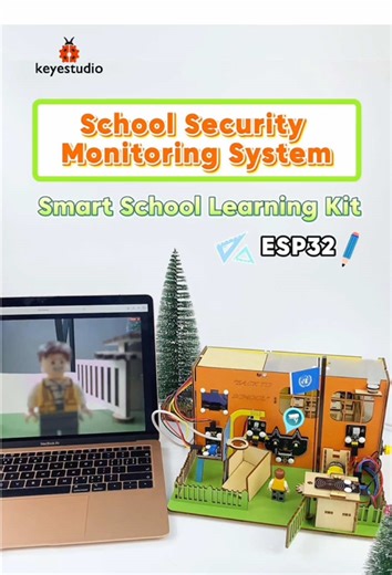#keyestudio 🐞 Smart School Build | Security Monitoring System 🏫🤖Real-time school monitoring with ESP32 AI vision🎥#esp32 #electronics #esp32project #engineering #stem #techtok #arduino #maker #diy #coding #makecode #smartschool #ai #monitoringsystem #fyp