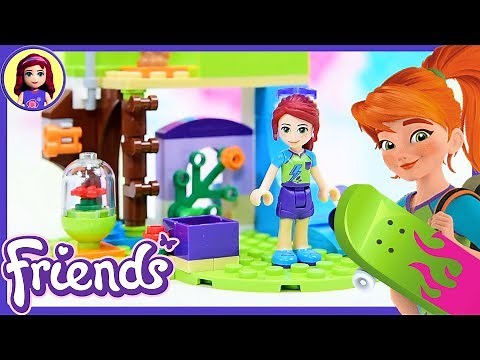 LEGO Friends Mia's Bedroom Build Review Silly Play Kids Toys