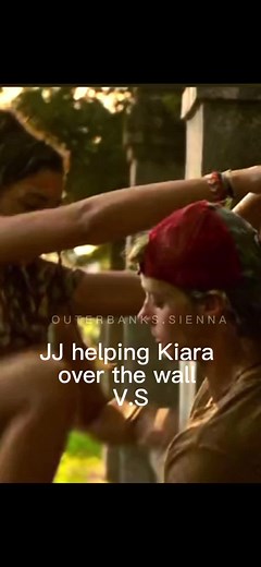 JJ Saving Kiara in Outer Banks Season 3 | House Rescue Scene