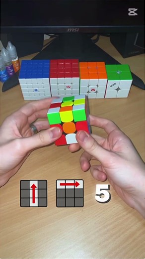 3 by 3 rubik's cube solve magic tricks 😈...#rubikscube #viral #shorts #shortvideo