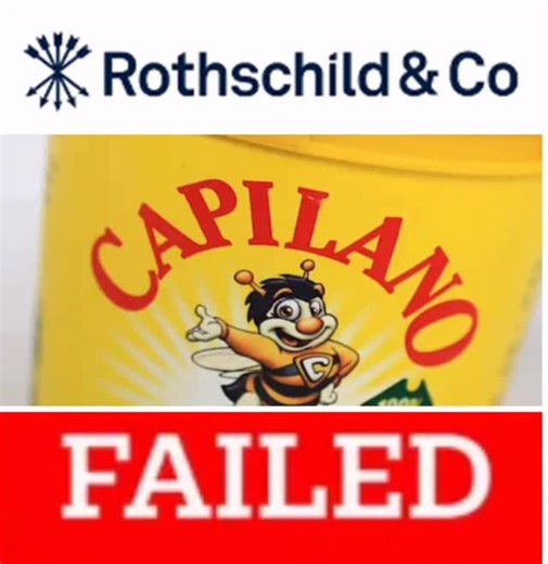 Beethecure.com on Instagram: "Rothschilds & Co-that Jewish banking clan, roots in Frankfurt’s shadows, weaving empires from London to Paris since the 1700s. Silent architects of mergers, guardians of fortunes told in whispers. Enter Capilano-Australia’s former honey heart, now a tainted succubus, her golden allure curdled sweet deceit. They orchestrate the sale, but bidders flee : price too steep? ghosts of reputational lurking? Or is Varroa the real thief, devouring bees across New South Wales,