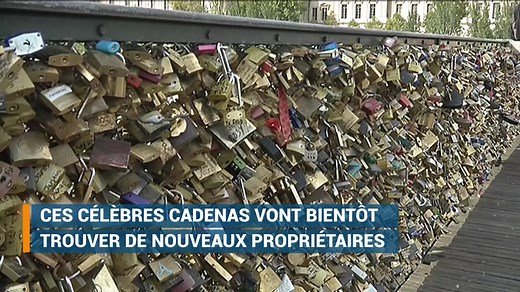 473K views · 5K reactions | À Paris, les "cadenas de l'amour" n'ont pas disparu. Ils sont désormais à vendre | BFMTV | Facebook