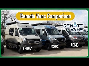 Entire Remote Vans Lineup: Comparing Friday, Oasis, and Aegis (2025)