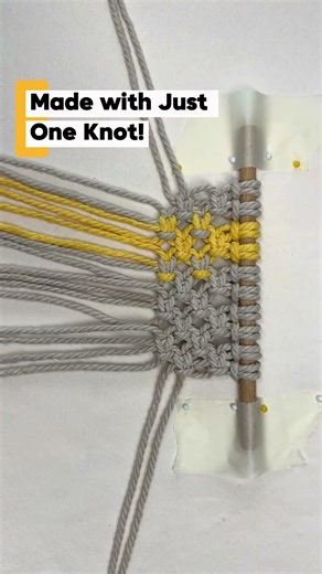 Learn This Easy Macrame Coaster Step by Step