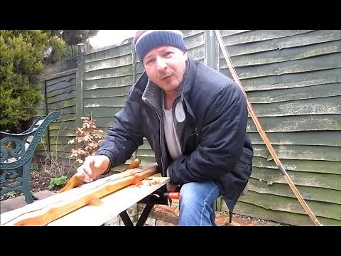 Making the Self Yew Longbow Part 1 - Preparing the Stave