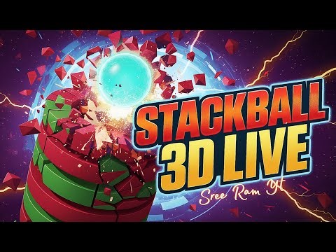 🎉 STACKBALL 3D LIVE! New Year Smash Session 🔥 #stackball #gaming #shorts