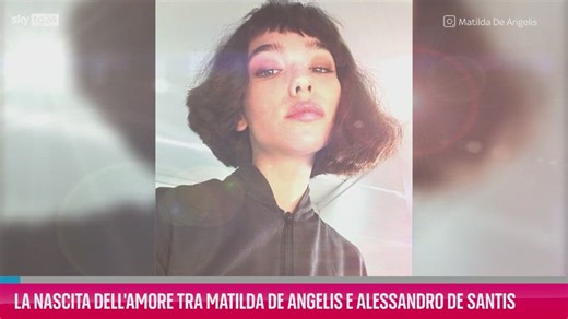 Matilda De Angelis rivela com'è nato l'amore con Alessandro De Santis dei Santi Francesi