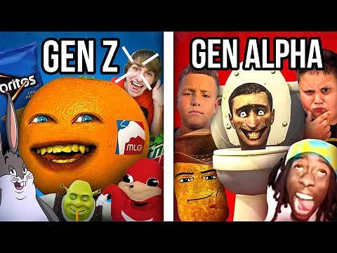 Gen Z vs Gen Alpha Brainrot