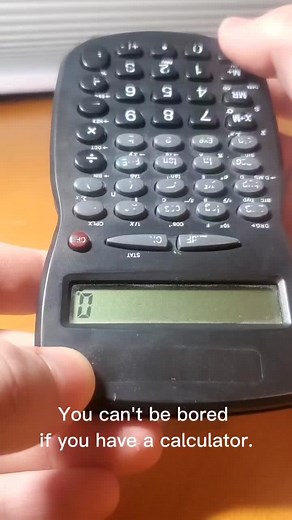 Random Activity #3 : Calculator Clicker. Yes, it's like Cookie Clicker, but on calculator. If you don't have paper and pencil, just add by one. See how far you can get in however long, and stop or don't stop. #calculator #math #cookieclicker #activity #random #fun #game #bored #school #click #clicks #addition #numbers #number