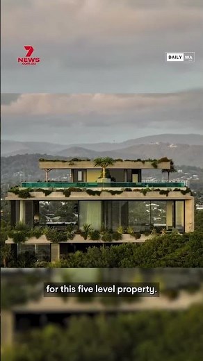 Inside the 2026 HIA Home of the Year: A 5-Level Cliffside Masterpiece #shorts