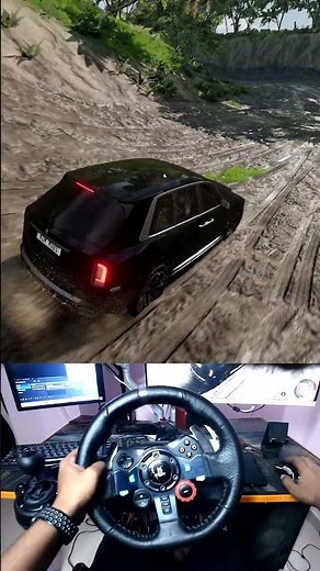 Driving adventure In Beamng Drive With Logitech G29