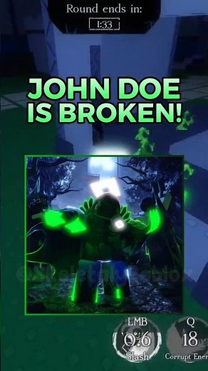 John Doe is the Best Killer in Forsaken! | Forsaken Roblox