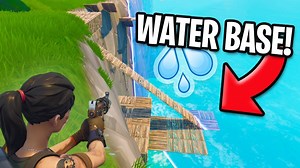 FLOATING FORT! *WATER BASE!* | Fortnite Battle Royale