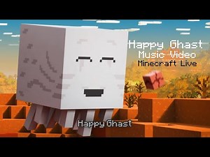 Happy Ghast music video (Minecraft Live) #Minecraft #Minecraftlive #viral