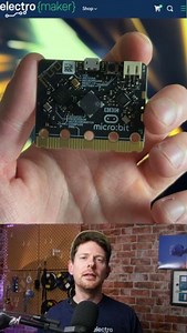 Our product of the week is the Micro:Bit v2! This is one of the best and fully featured development boards you can get, with a powerful #BLE Nordic chip, loads of on board goodies, and easy block based programming! Find out more and watch the video: https://www.electromaker.io/blog/article/the-microbit-v2-where-technology-education-meets-creativity | Electromaker.io