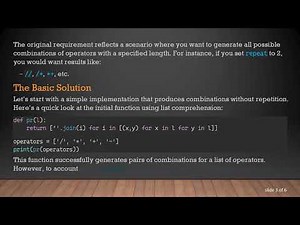 Creating Combinations in Python: itertools.product with List Comprehension