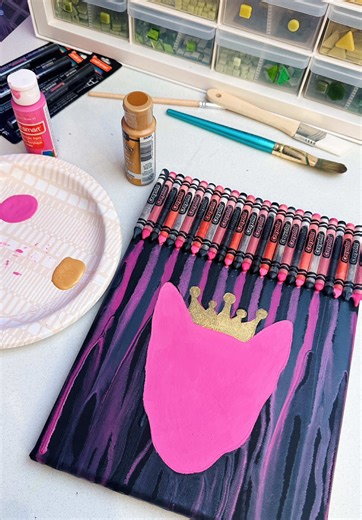 Crayon Melt Techniques for Pet Memorial Art