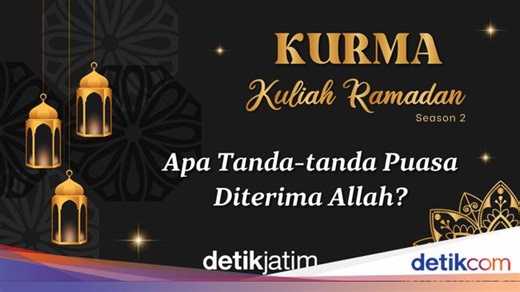 Ini Tanda-tanda Puasa Diterima Allah SWT