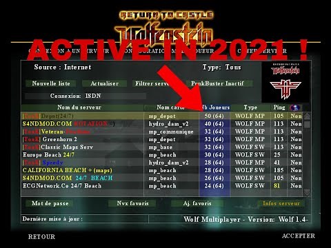 Return To Castle Wolfenstein MULTIPLAYER IN 2021 (AFTER 20 YEARS !!!)