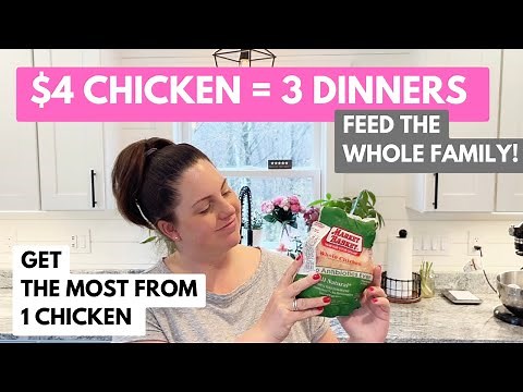Leftover Chicken Ideas | How to Stretch a Whole Chicken