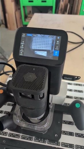 V Carve on the Shaper Origin #woodworking ‪@Shapertools‬