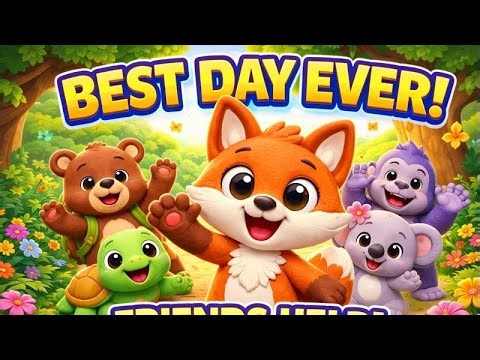 Fizzy the Fox Helps a Friend 🦊❤️ | Best Day Ever! | Paw Pop Kids Cartoon