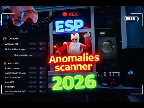 👻 Scary Shawarma Kiosk Horror! ANOMALY Script NO KEY 😱 | ESP Anomaly 👁️