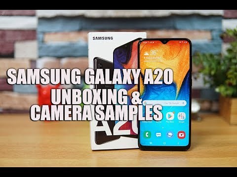 Samsung Galaxy A20 Unboxing, Camera Samples and Software Features