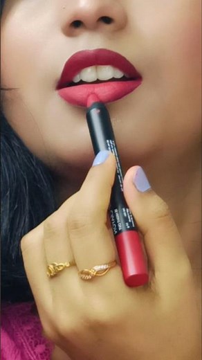 Kissed by pink #ytshorts #lipstick
