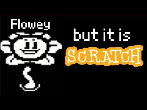 UNDERTALE Flowey "Tutorial" but it is a cheap remake on Scratch