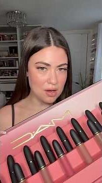 new MAC Powder Kiss Hazy Matte Lipstick 💄 Lip Swatches 💋