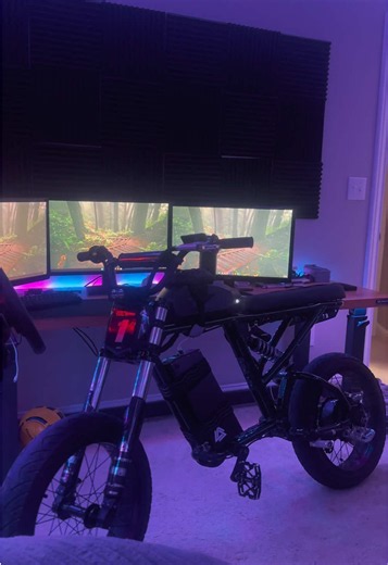 Bike upstairs 🤷 2:02 am #super73 #ebike #surron #ultrabee #talaria | bike
