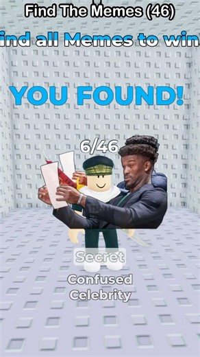 Confused Celebrity - Find The Memes (46) What Am I Reading Squinting Meme #roblox #meme #findthememe
