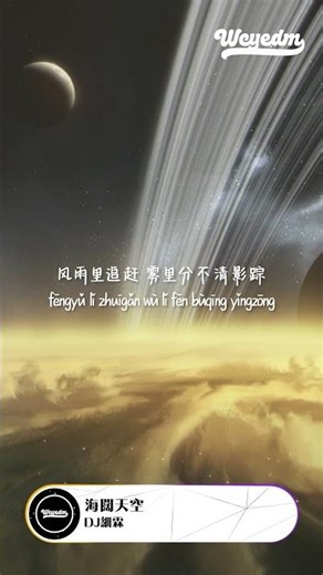 DJ细霖 - 海阔天空 「今天我 寒夜里看雪飘过」【動態歌詞/pīn yīn gē cí】 #DJ细霖 #海阔天空 #動態歌詞 #LyricsVideo
