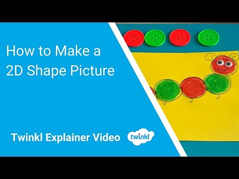 How to Make a 2D Shape Picture | EYFS Activity Explainer Video