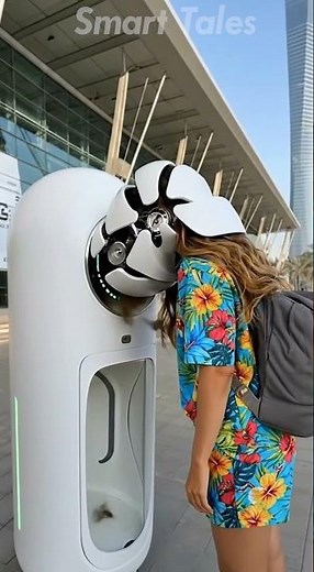 AI Barber Pod 3.0: The Future of Haircuts is Here! 😲 Automated Haircut Machine Shocks Dubai