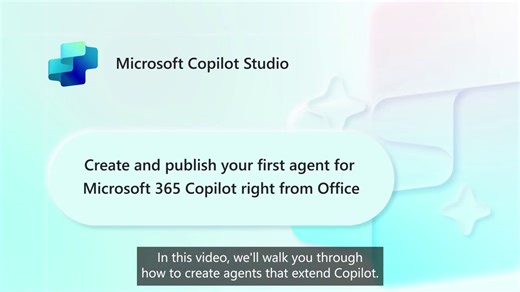 1.5K views · 36 reactions | ✨ Master Agent Creation in Copilot Chat! Watch our walkthrough on how to create an agent using the Copilot Studio agent builder in Copilot Chat. Dive in now! #CopilotChat #CopilotStudio | Microsoft | Facebook