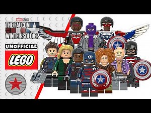 LEGO Marvel: Falcon & Winter Soldier Minifigures Unboxed!