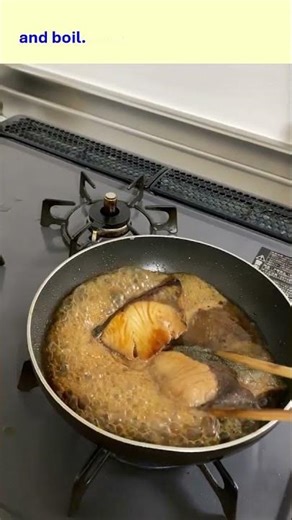 The most popular cooking of yellowtail in Japan #fish #teriyaki #homemadefood #japanesefood