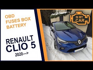 Where are the fuses of the Renault Clio 5 located?