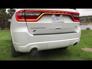 2018 Dodge Durango HEMI EXHAUST SOUND!