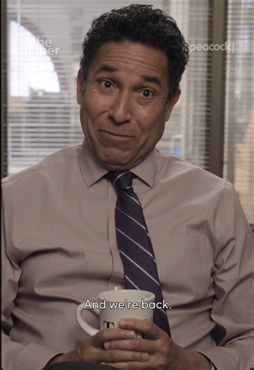 The news will be broken... in many ways 😅 A new season of #ThePaper arrives September 9 on Peacock. #Comedy #Trailer #SitCom #TheOffice