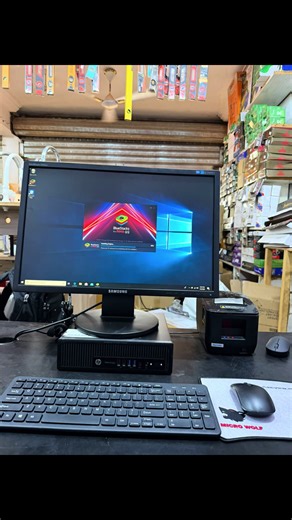 with GHC 1,550 only! Own a complete Desktop Computer with POS software for your shop, Office or personally. Comes with Monitor, Mini System Unit (Intel Core i5 8GB RAM, 500HDD) , wireless Keyboard and Mouse, all necessary cables as well as free training on the software#ghanatiktok #budget #accraghana🇬🇭 #kumasi #fyp