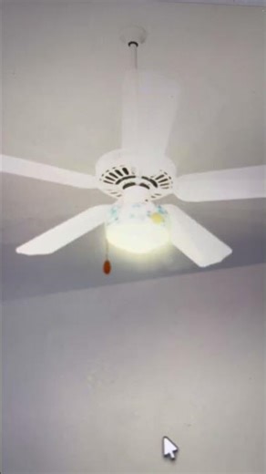 52” Halsey GE vent ceiling fan (1-2) in Roblox