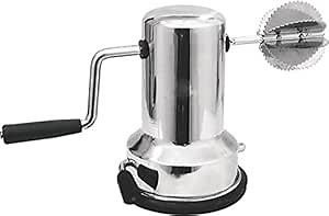 Latest Stainless Steel Coconut Scraper with Vacuum Base/Coconut Grater Machine/Coconut Crusher Manual Hand Roller/Coconut Chopper for Kitchen