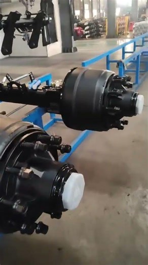 Trailer axle maintenance-free