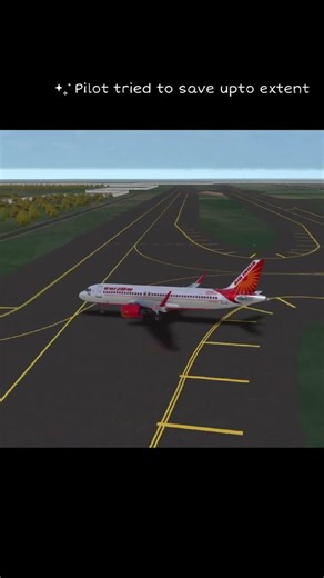 Airlplane lost Control while take off ! | Flight Simulator India | Gaming 2026 #shorts #aviation #yt