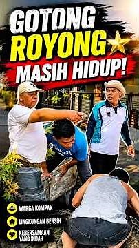 🔥 Padang Residents' Spirit of Community Cooperation is Inspiring! This Tradition is Still Alive, ...