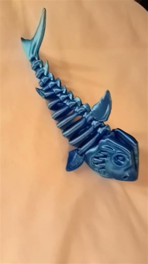 shark 🦈 skeleton 3d printed 😲🤯