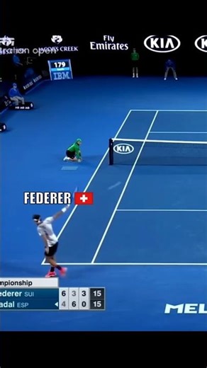 The backhand Nadal couldn't handle #shorts #tennis